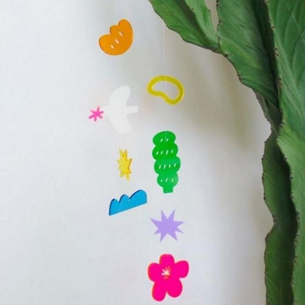 집꾸미기 현관 썬캐쳐 아크릴 창가 장식용 모빌 벽장식 인테리어