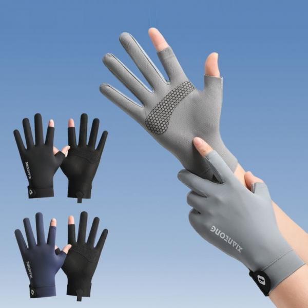 아이스실크통기성장갑 운전장갑 여름 햇빛차단 쿨링