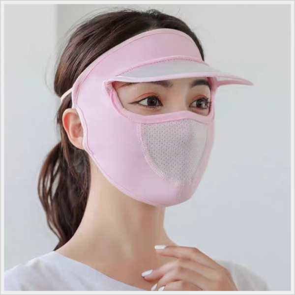 심플 햇빛차단 스포츠 챙 쿨 UV차단 마스크