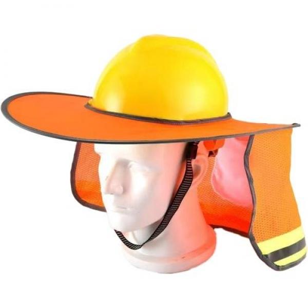 스마토 안전모 햇빛차단막 SH-02 형광주황