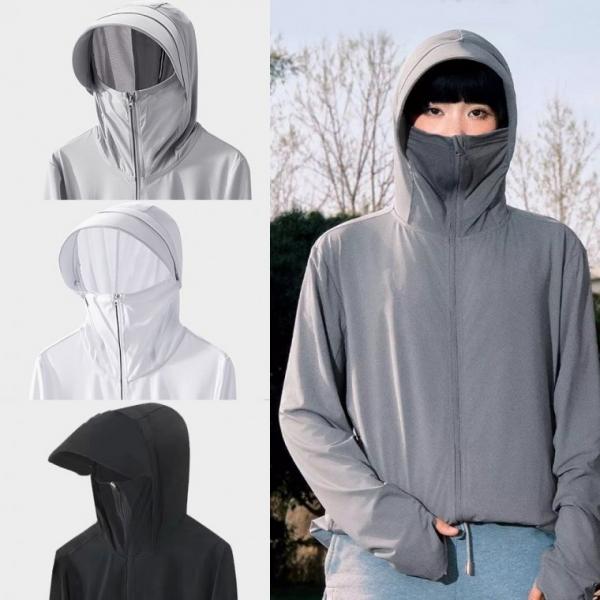 자외선차단아이스집업 얇은 여름점퍼 햇빛차단 아이스