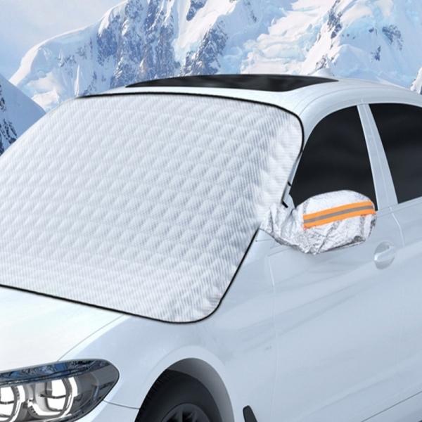 차량용 전면유리 성애 햇빛차단 자석형 가리개 커버