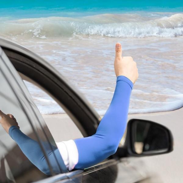 100% 국산 썬블럭 무봉제 아이스 쿨 토시 여름 시원한 자외선차단 골프 스포츠 등산 낚시 기능성 토시