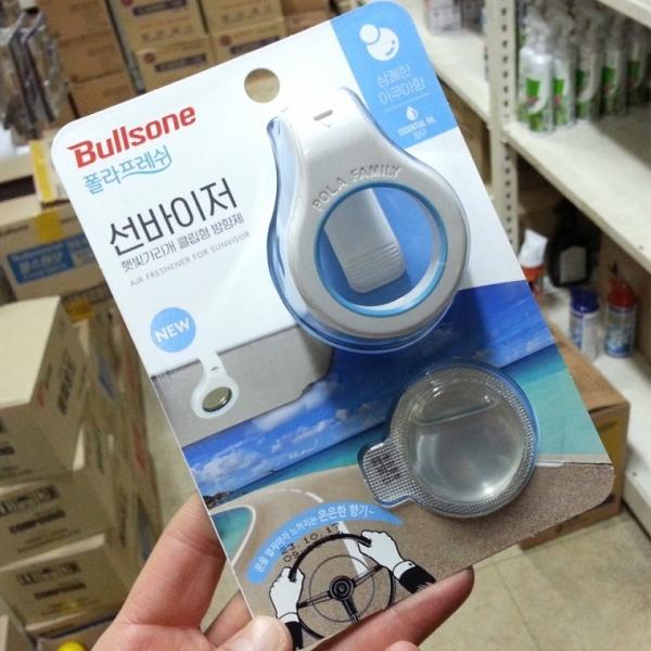 불스원 폴라프레쉬 선바이저 클립형방향제 향기 차량용 자동차 썬바이저 차방향제