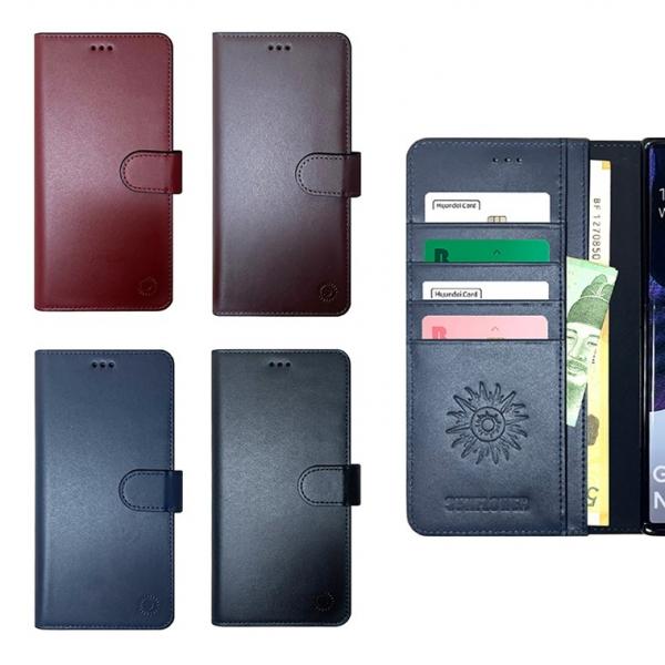 썬플라워 다이어리 케이스  가죽 15 프로 맥스 14 13 미니 12 11 SE2