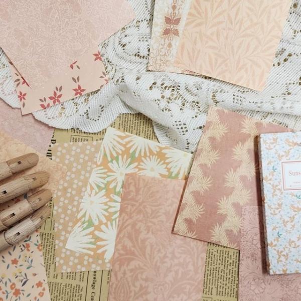 다꾸 페이퍼 100매 썬셋플라워