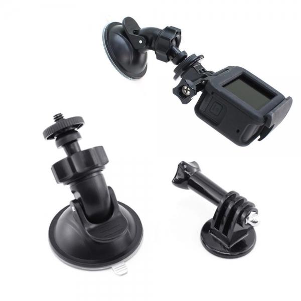 액션캠 차량 썬루프 유리 흡착 거치대 인스타360 호환