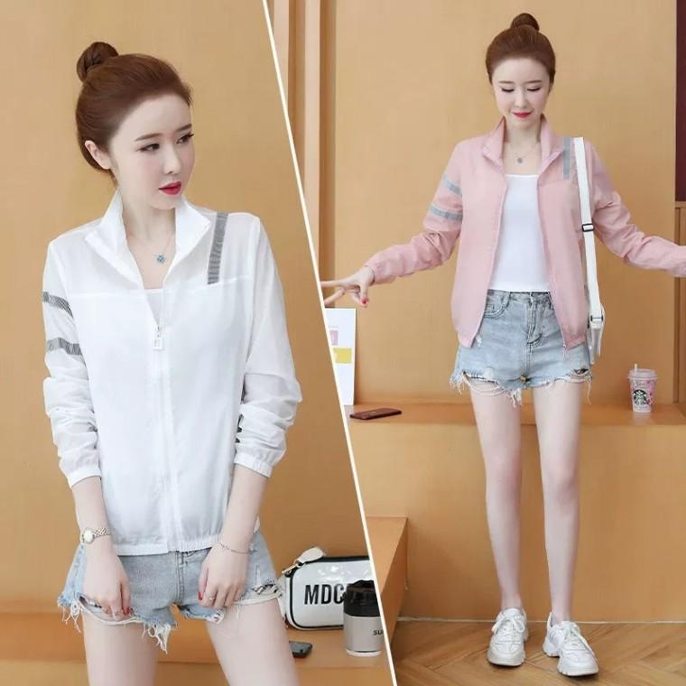 여성 바람막이 자켓 자외선 차단 여성 바람막이 자켓