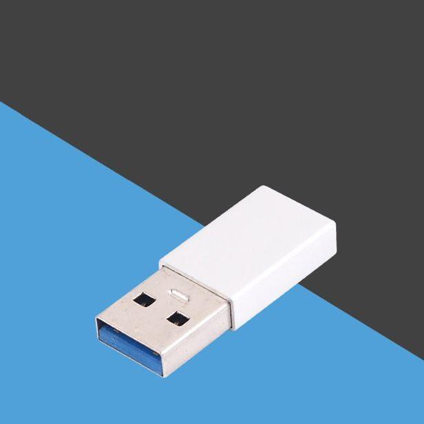Coms USB 3.1 C타입 변환 젠더 실버 C Type to USB3.0