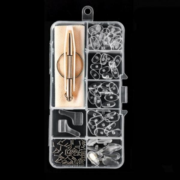 잔솔 안경 코받침 세트 실리콘 패드 교체 콧대 받침대