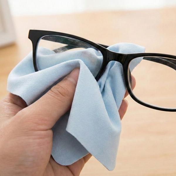 (100매) 극세사 안경닦이 천 안경 클리너 14.5 x 17.5cm