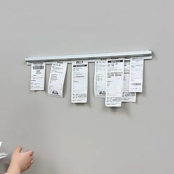 알루미늄 주문 계산서 영수증 오더지 꽂이 클립 20cm