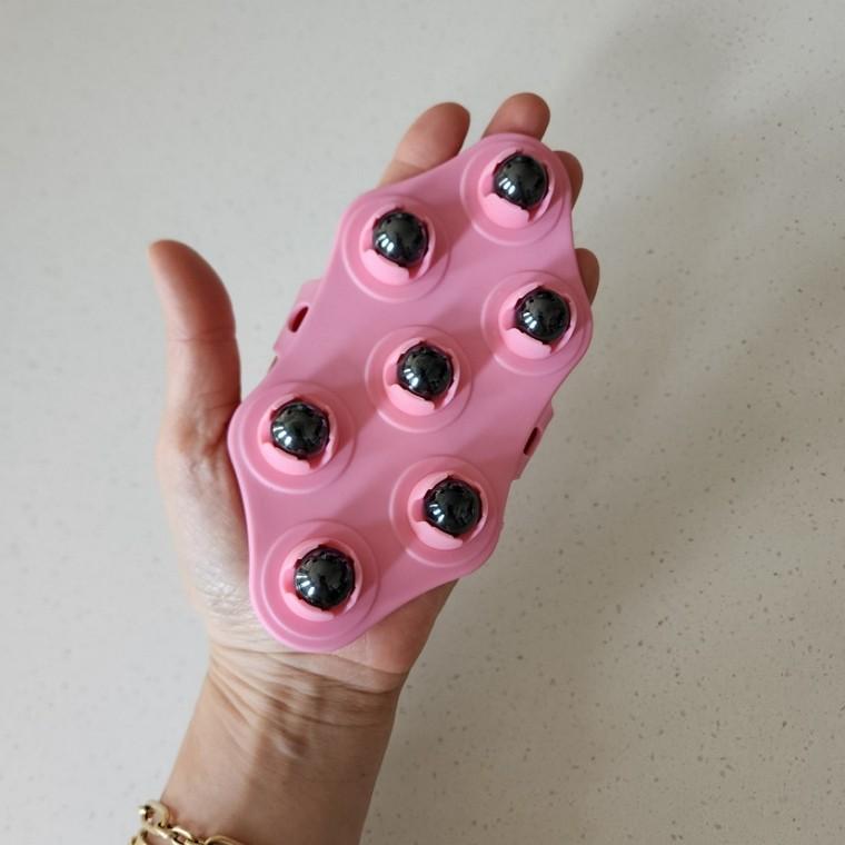회전식 자석 마사지볼 전신 지압기
