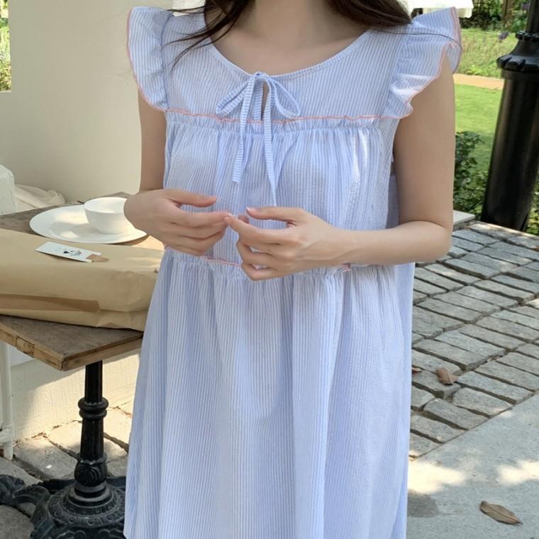 베니유니 베니프릴 홈드레스 원피스 잠옷 홈웨어 여름원피스 임산부잠옷 빅사이즈잠옷 비치원피스 휴양지룩