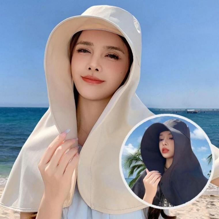 썬캡 특대형 여름 햇빛차단 모자 와이드 여성