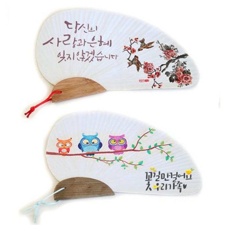 (5명용)냅킨 조개부채 참매화