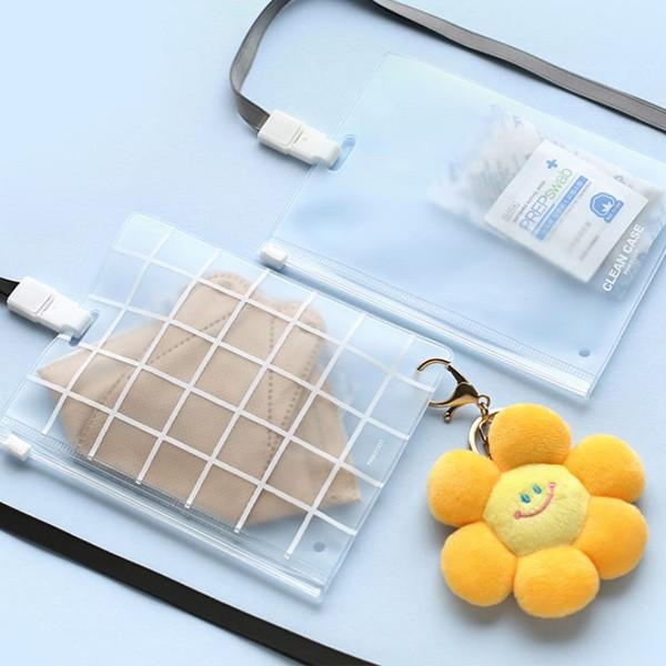 핑크풋 클린 목걸이 마스크 케이스