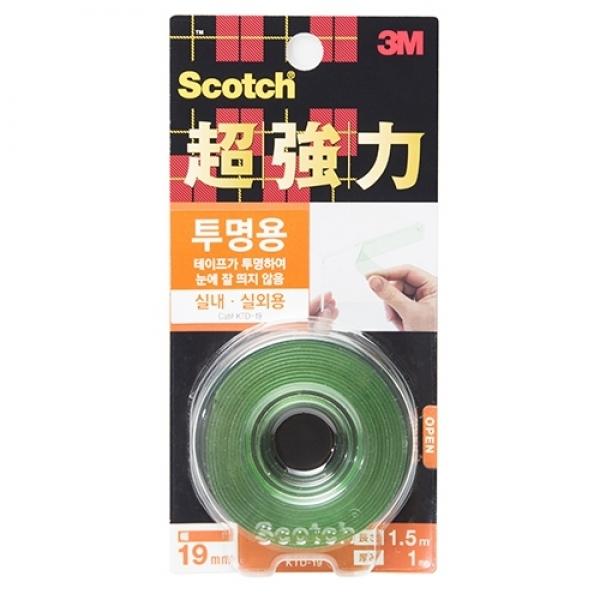 3M 초강력양면테이프 투명