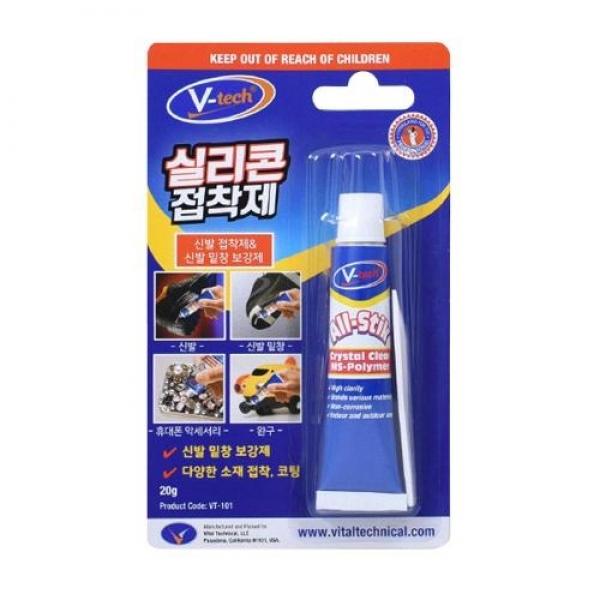 브이텍 접착제 (VT-101) 실리콘접착제 (20g)