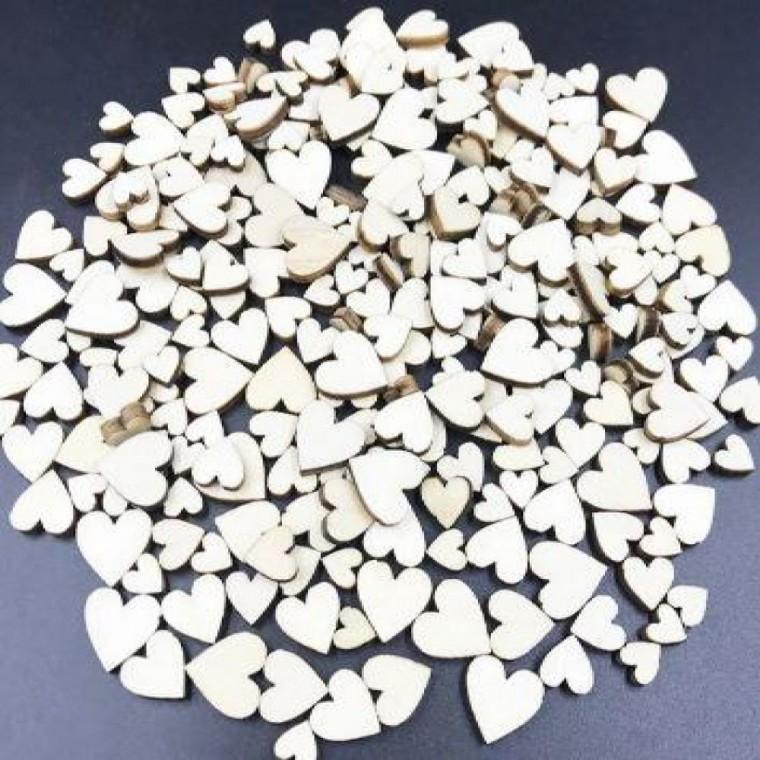 100pcs 팩 4종 웨딩 테이블 장식 장식 단추 diy 공예