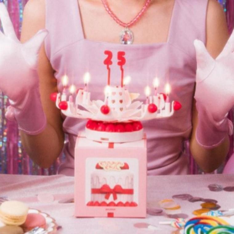 파티 소품 케이크 파티초 멜로디 케이크초 생일초 이벤트