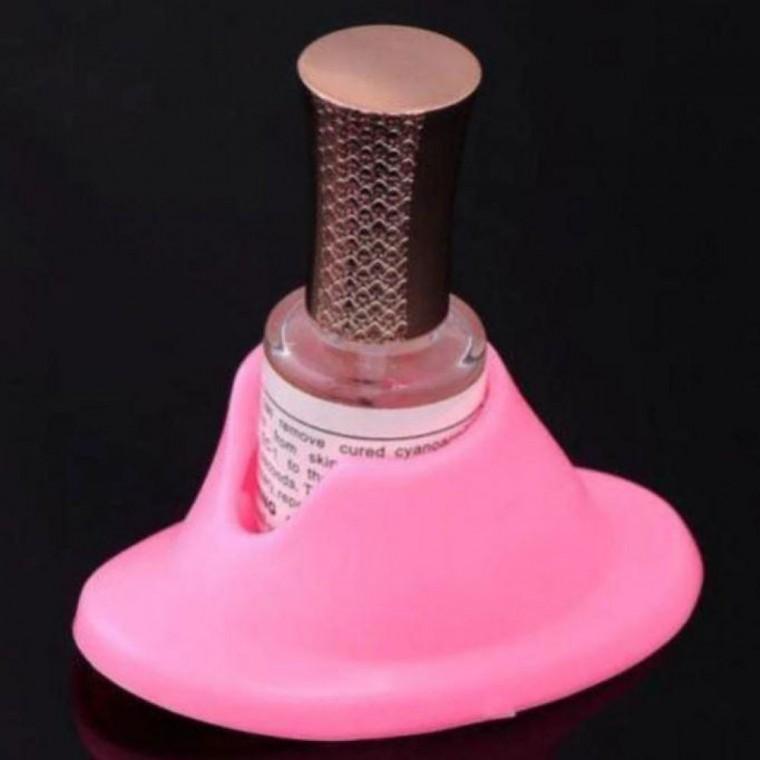 네일병 홀더 DIY 고무 젤 폴리쉬 광택 스탠드 접착제