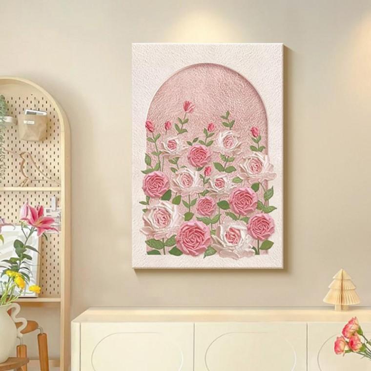 아크릴 꽃그림 액자 카페 인테리어 집들이 사진액자