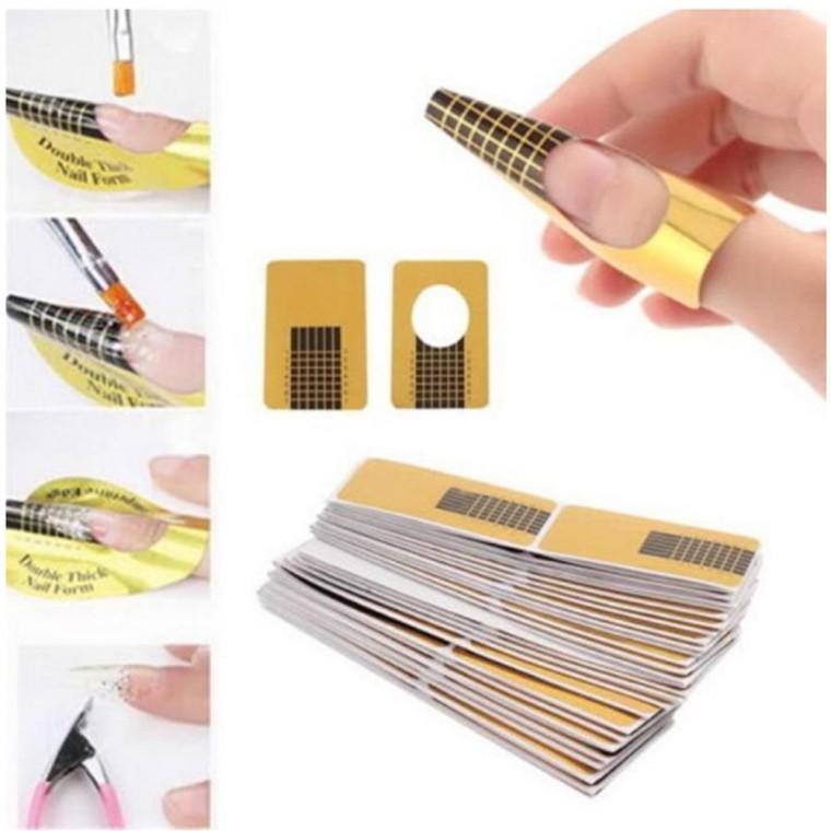 네일스티커 100개 네일아트 팁 확장 가이드 diy 연장