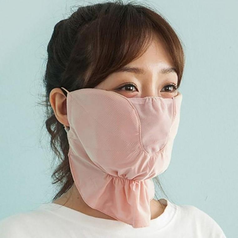 골프마스크 자외선차단 코망사처리 햇빛가리개 여름 자외선차단 숨쉬기편한