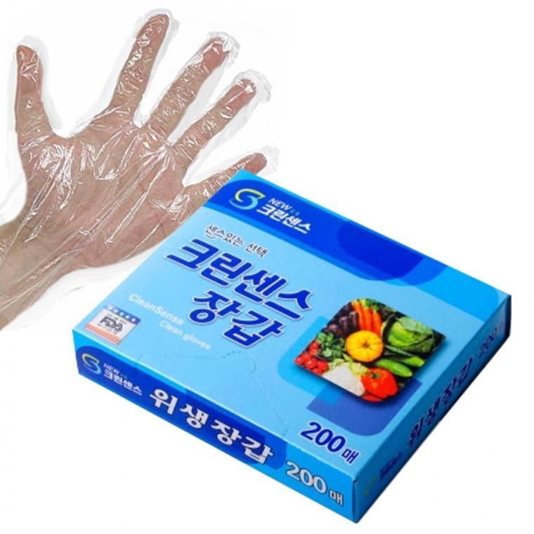 크린센스 위생장갑 일회용 비닐장갑 200매