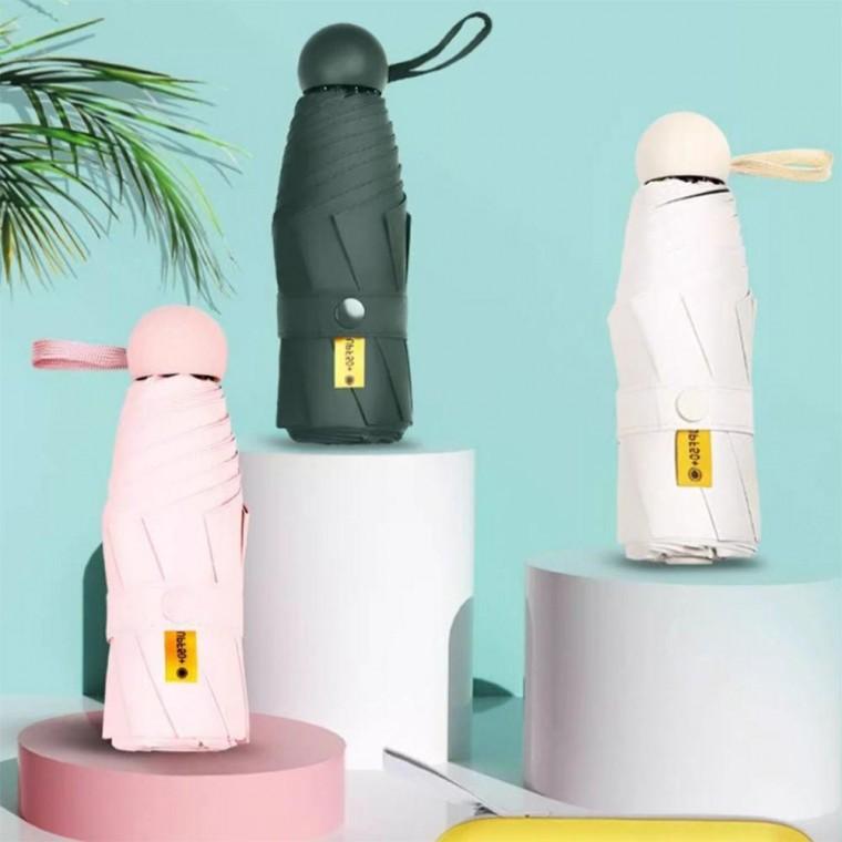 간편 초경량 5단 포켓우산 장마 여름 미니우산 휴대용 접이식 접이식우산