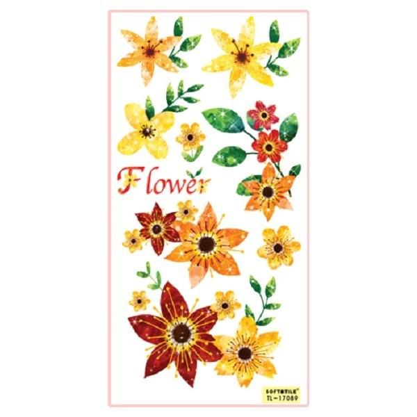 환타스틱스 홈코디(2매) 가을빛 야생화꽃 TL-17089