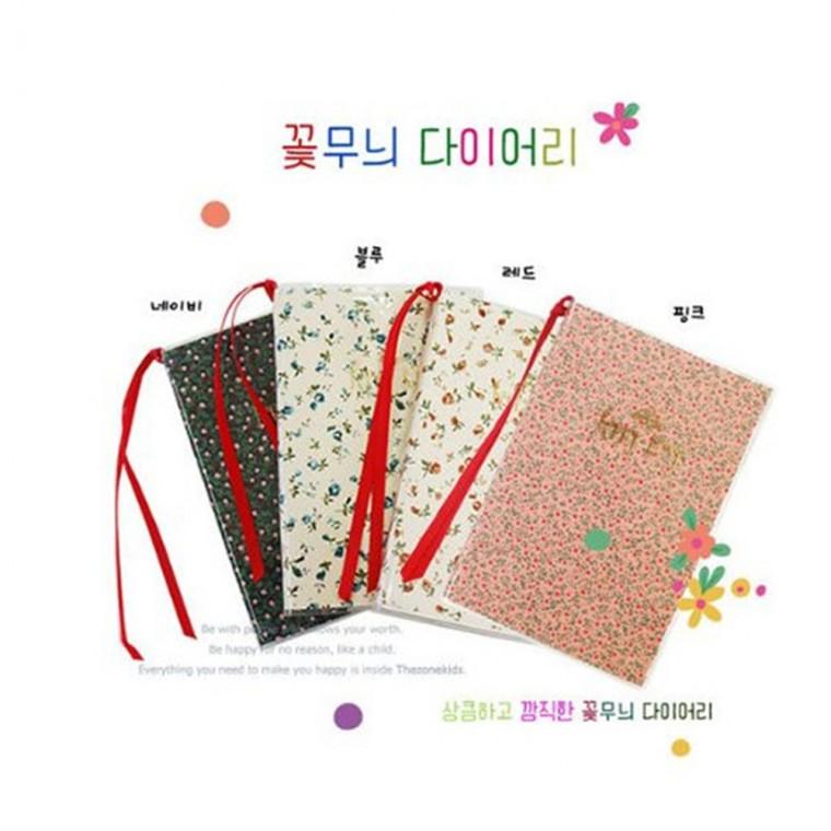 꽃무늬 수첩(랜덤발송)다이어리