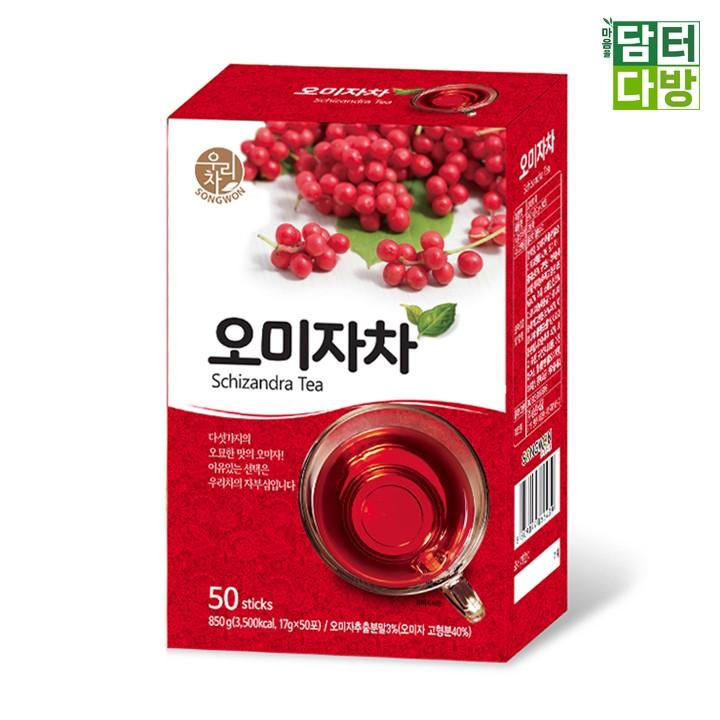 송원 오미자차 50스틱