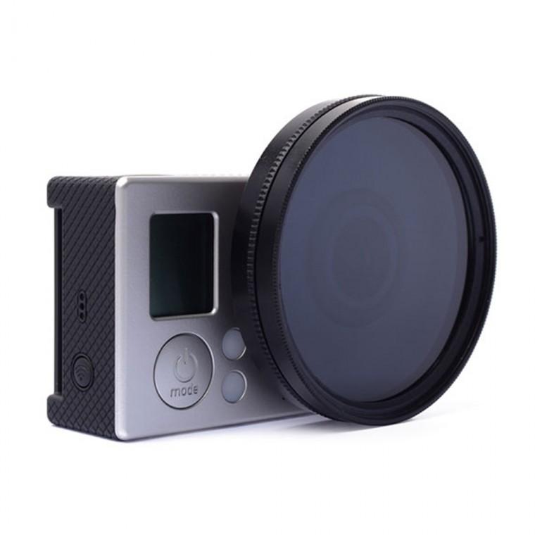 고프로 4 3 액션캠 호환 CPL 편광 필터 렌즈 52mm 커버