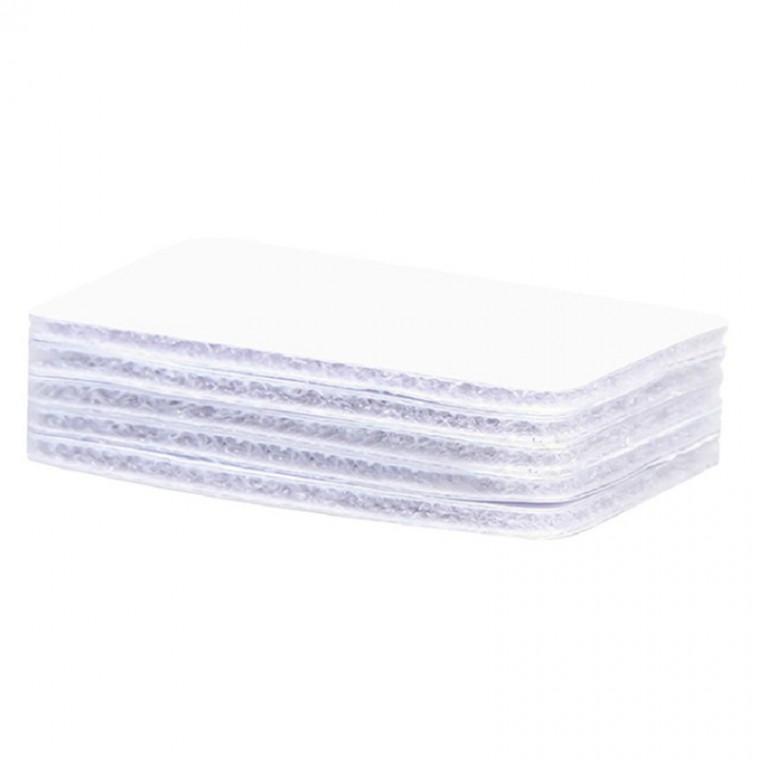 SelM 4x6cm 침대 시트 홀더 사각 화이트 매트리스 소파 쿠션 담요 미끄럼 방지 패치