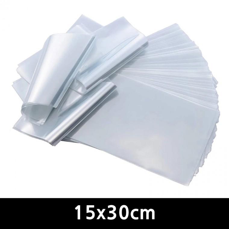 SelM 열 수축 필름 15X30cm 10매 밀봉 신발 장기 보관 드라이기 압축랩 압축 비닐