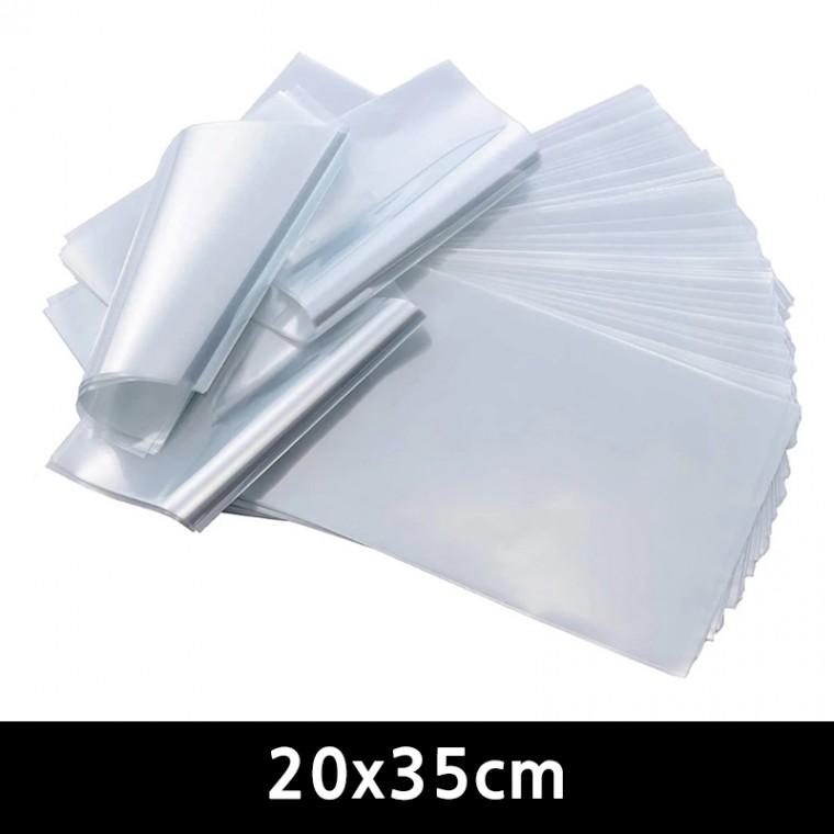 SelM 열 수축 필름 20X35cm 10매 밀봉 신발 장기 보관 드라이기 압축랩 압축 비닐
