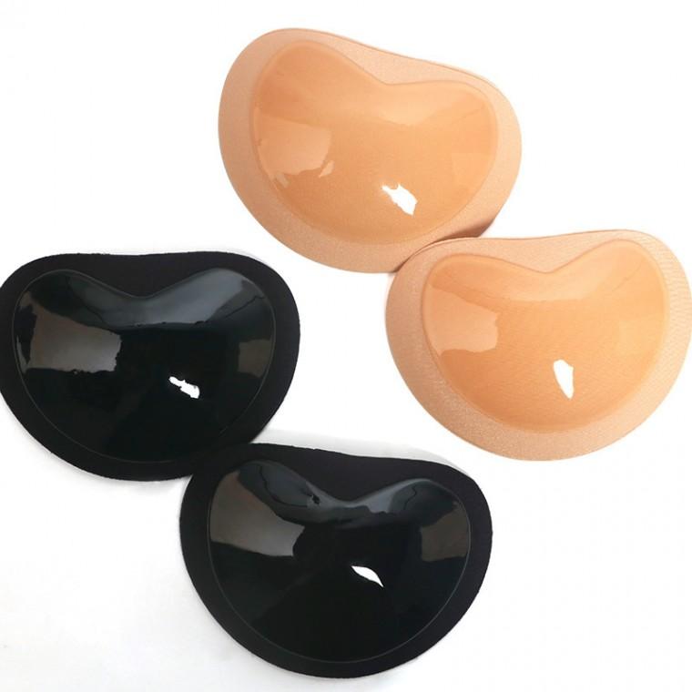SelM 블랙 2.5cm 스포츠 브라 패드 수영복 가슴 뽕 왕뽕 비키니 볼륨업 얇은 캡
