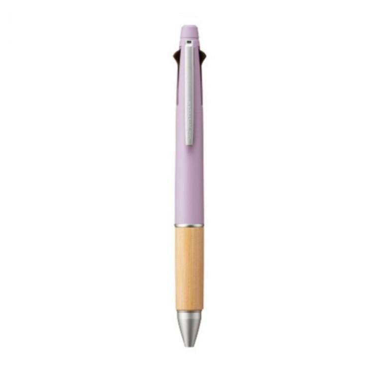 유니 제트스트림 4&1 라일락부케 0.5mm 멀티펜 대나무 1팩 10개입 고급펜