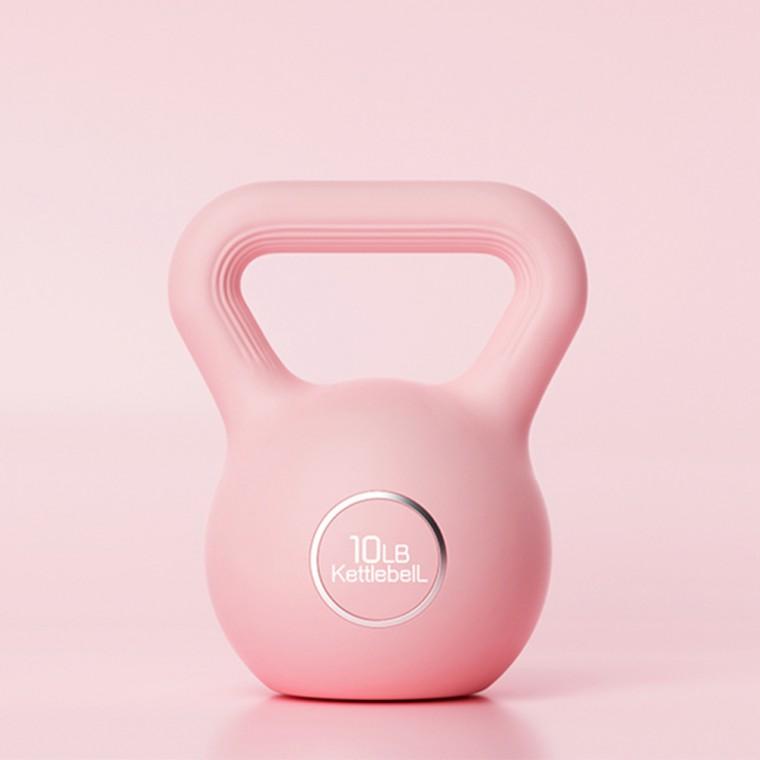 힙바디 홈트 피트니스 케틀벨 4.5kg (핑크)