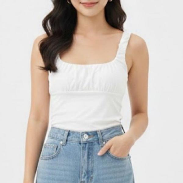 셔링 스퀘어넥 나시