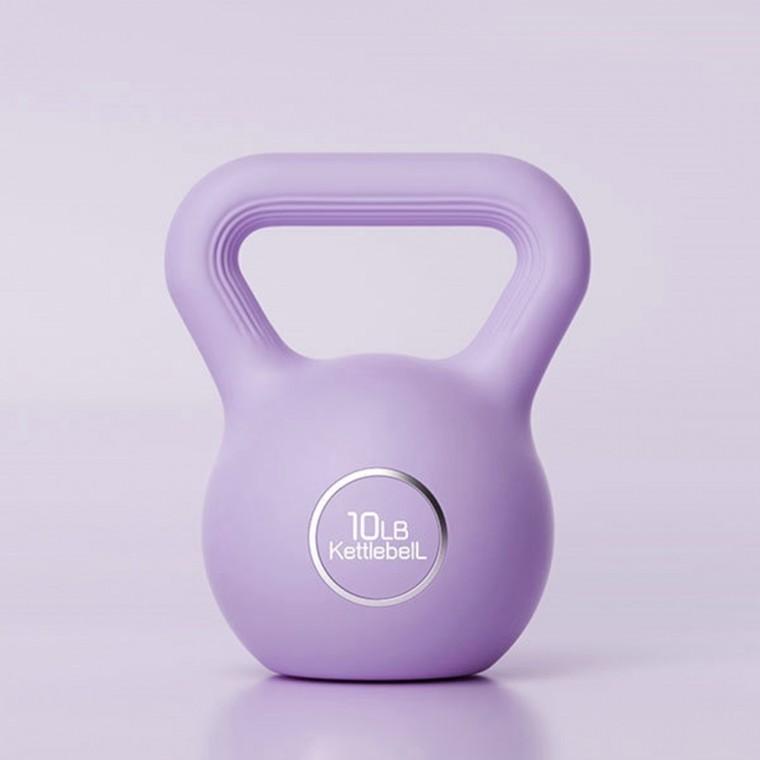힙바디 홈트 피트니스 케틀벨 4.5kg (퍼플)