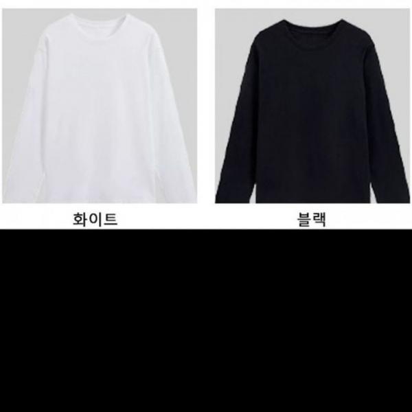 WL 티셔츠 활동성이 좋은 패션 베이직 오버핏 긴팔 트렌디하면서 편안한 캐주얼 스타일