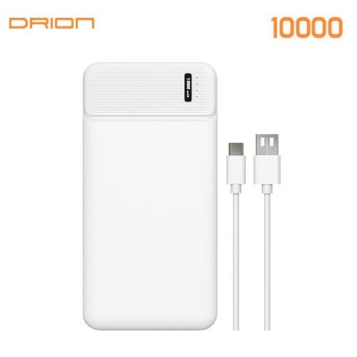 [후니케이스] 드리온 3포트 보조배터리 10000mAh USB-C D-P10000