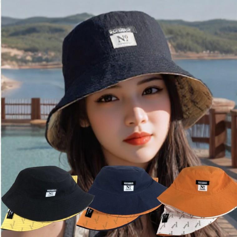 여름 모자 햇빛차단 챙모자 투톤모자 버킷햇 벙거지