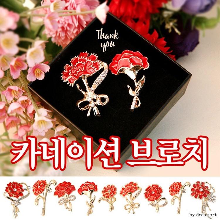 카네이션 브로치 모음전 최저가 / 어버이날 / 스승의날 / 부엉이 브로치 / 선생님 / 학교 병원 행사 선물