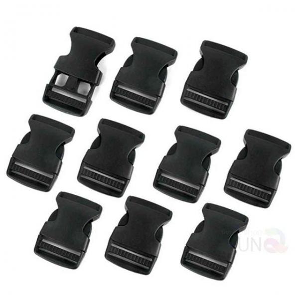 플라스틱 버클 38mm 10개입 버클부속 의류부자재 버클교체 벨트똑딱이 플라스틱버클