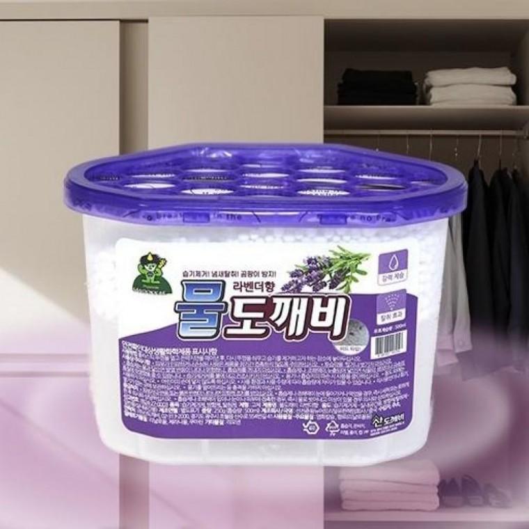 물 습기제거제 옷장 라벤더 1박스 제습제 32개입 여름 습기 제거