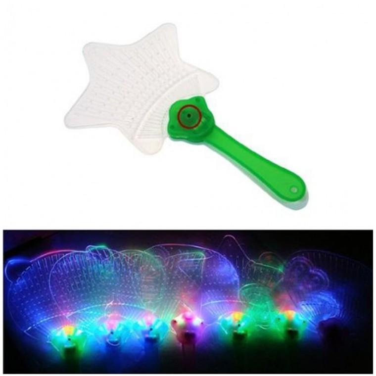 부채[LED 부채]부채/야광부채/야광부채/KC인증제품/LED부채/응원도구/야광/행사용품/인쇄가능[주경]